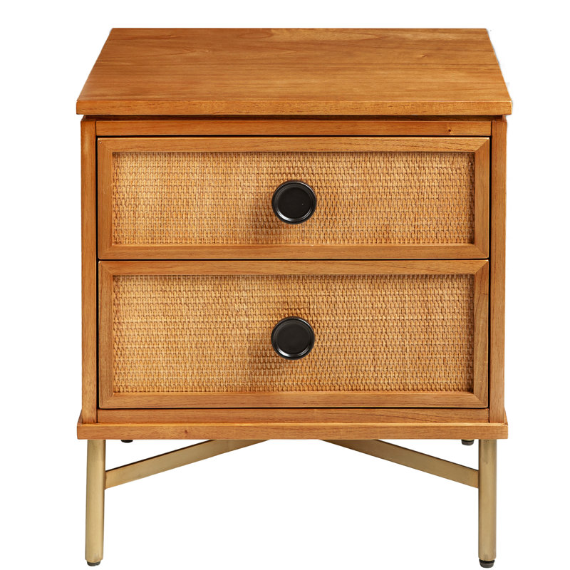 nightstand with light