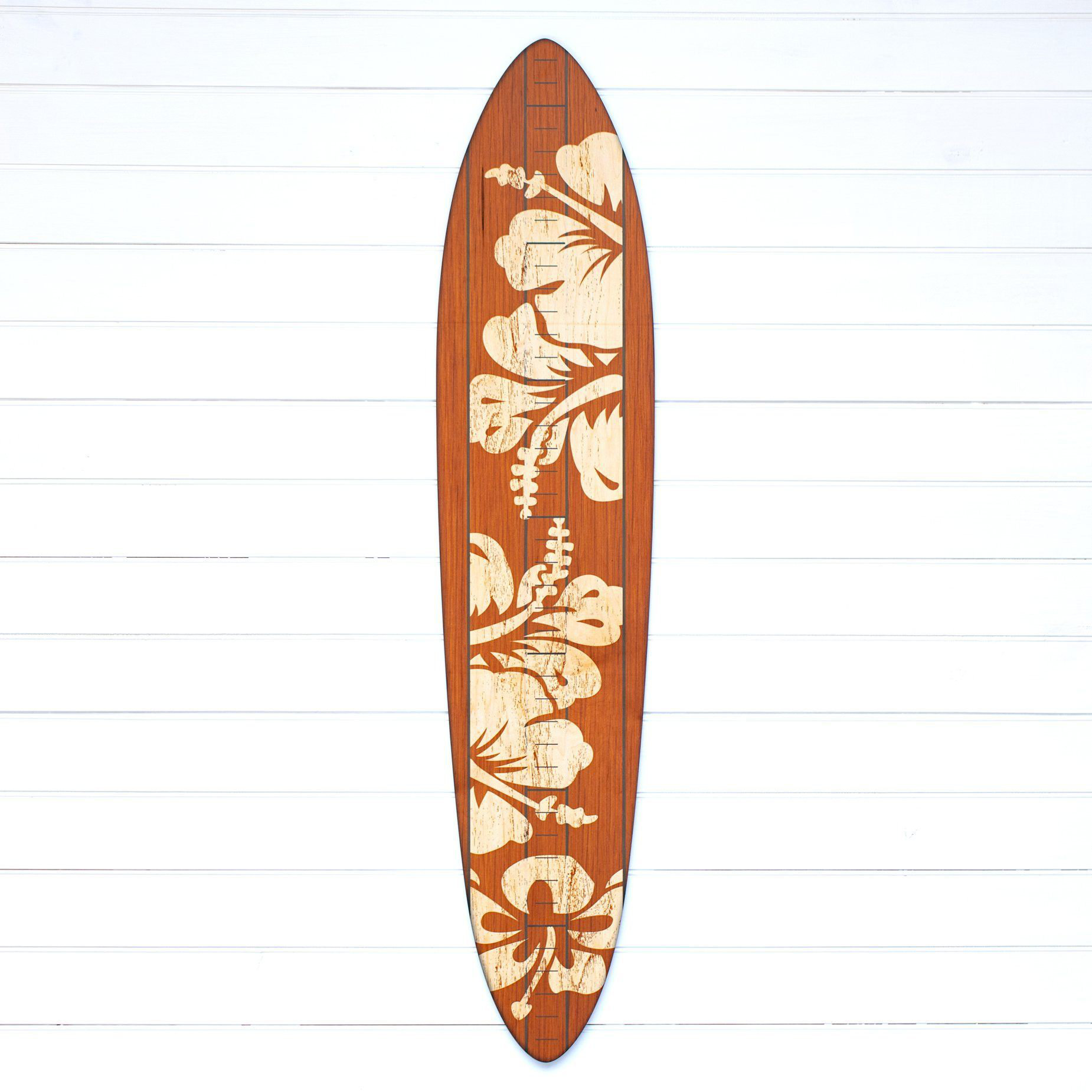 Mermaids Life Metal Novelty Surfboard Sign with Sticky Notes