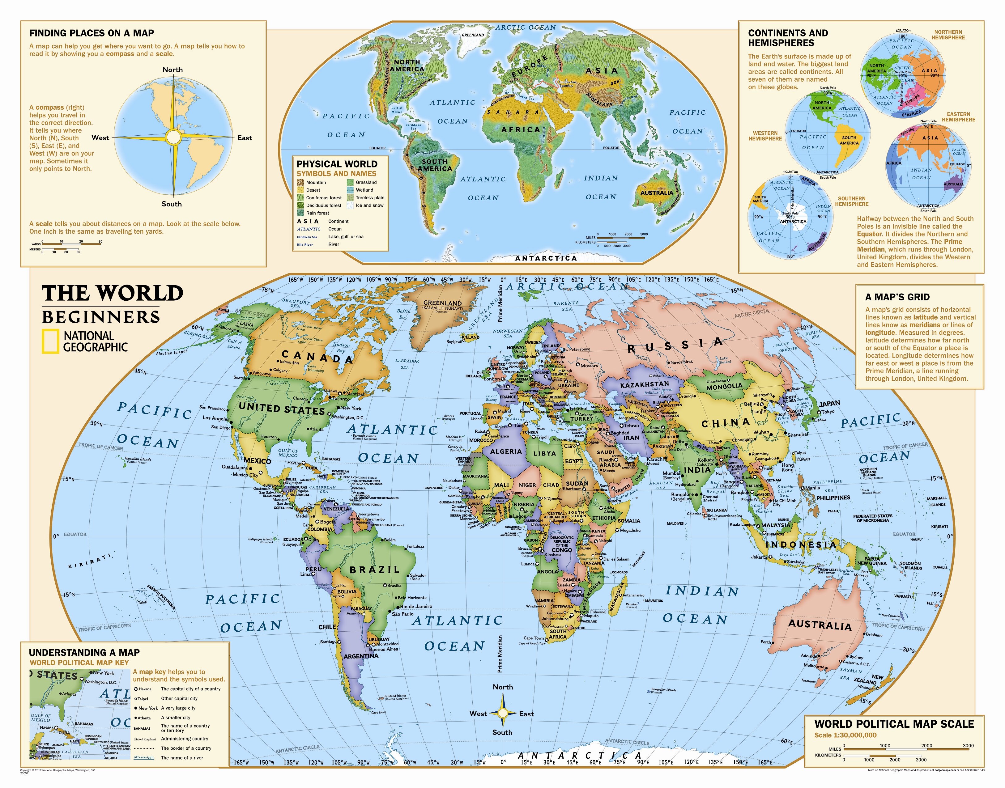 Equator On World Map