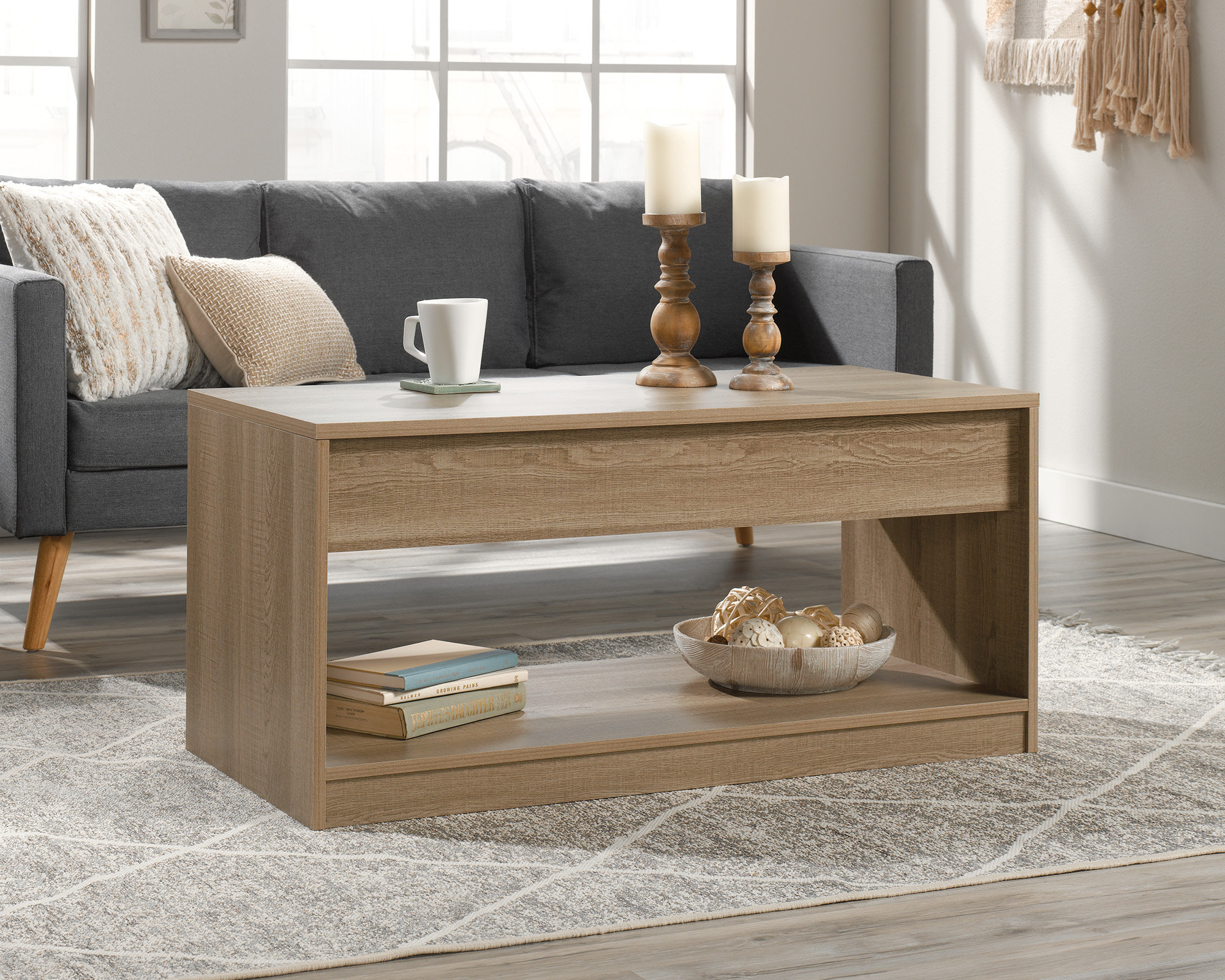 lift top floor shelf coffee table with storage