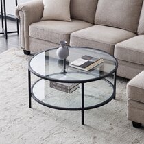 Round Coffee Tables With Storage Wayfair