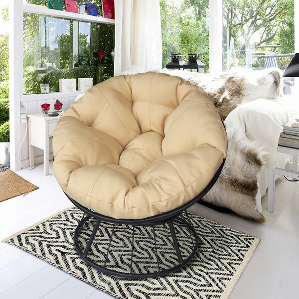 papasan chair outside