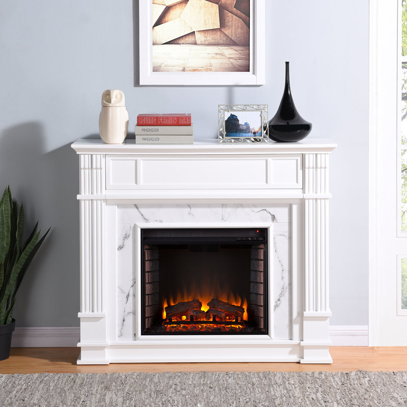 Kitsco Boyer Electric Fireplace Reviews Wayfair