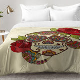 King Skull Comforter Wayfair