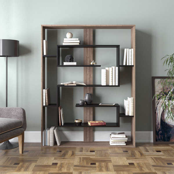 4 Ft Wide Bookcase | Wayfair