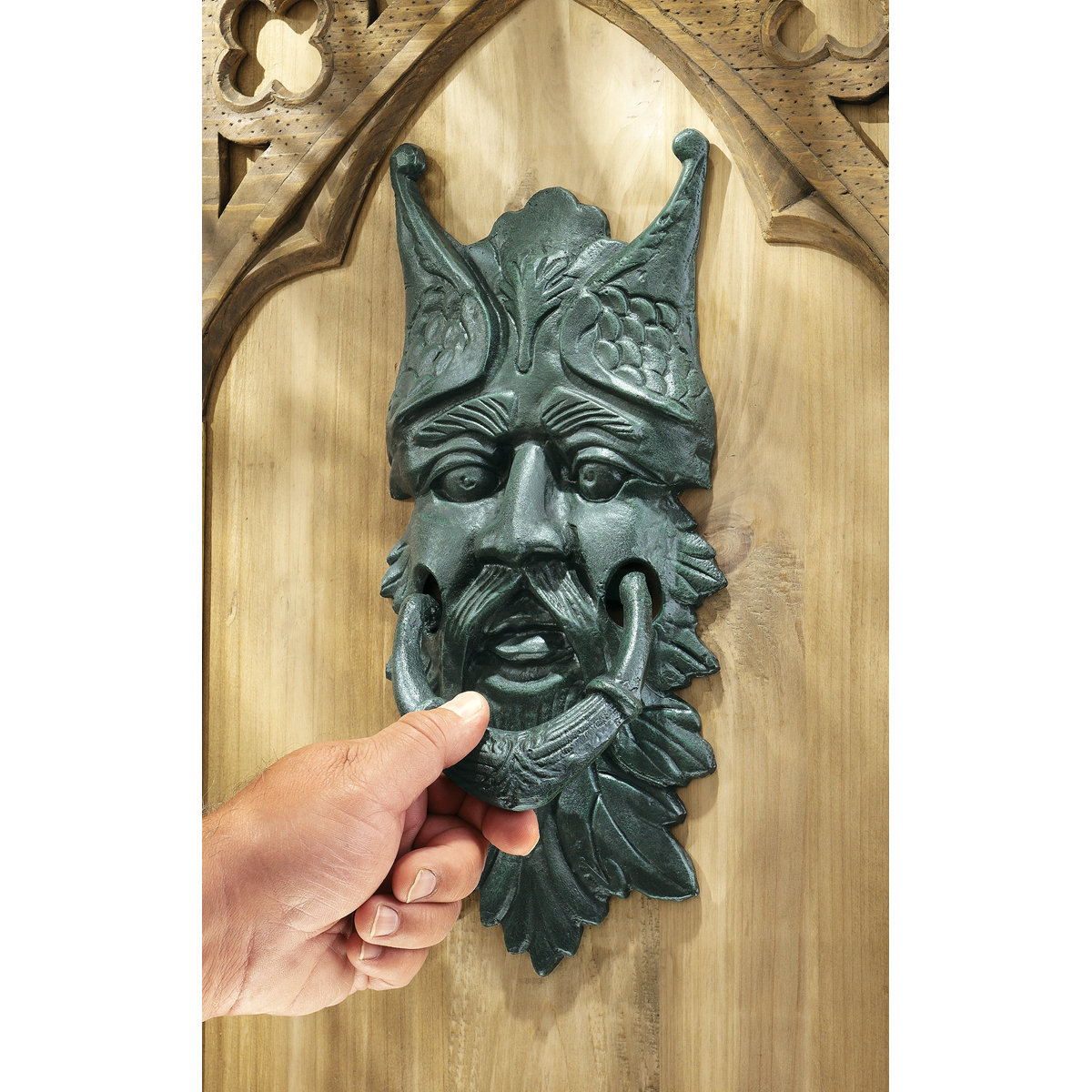 Design Toscano Castle Gladstone Greenman Door Knocker Wayfair