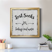 Proudly Made in USA Stupell Industries Olde Lost Socks Detective Service Wall Plaque Art