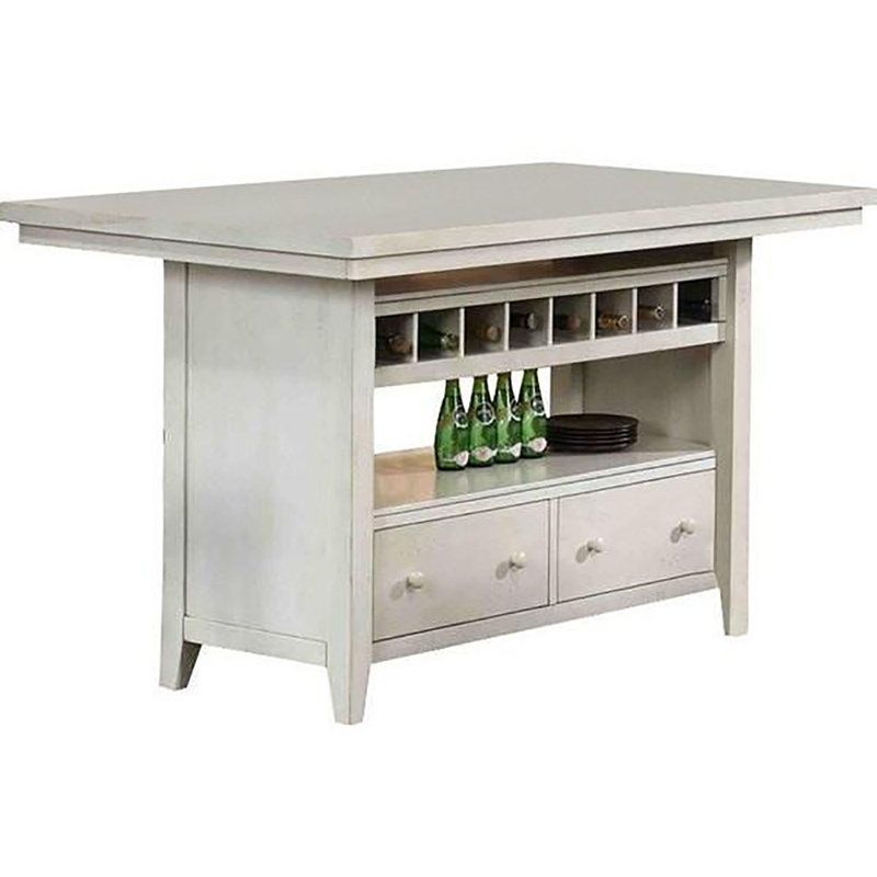 August Grove Carrolltown Kitchen Island Reviews Wayfair