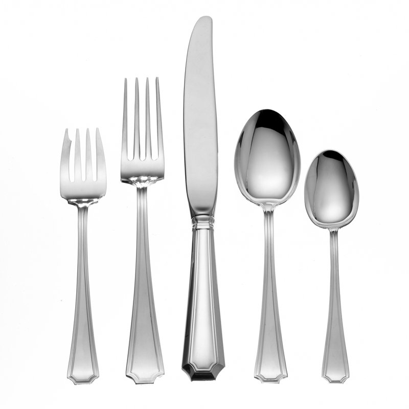Gorham 5 Piece Sterling Silver Flatware 