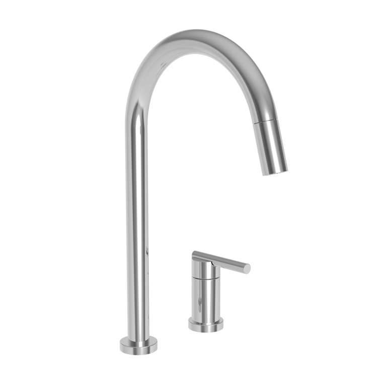 East Linear Pull Down Single Handle Kitchen Faucet
