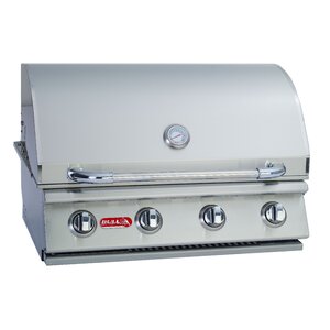 Outlaw 4-Burner Built-In Propane Gas Grill