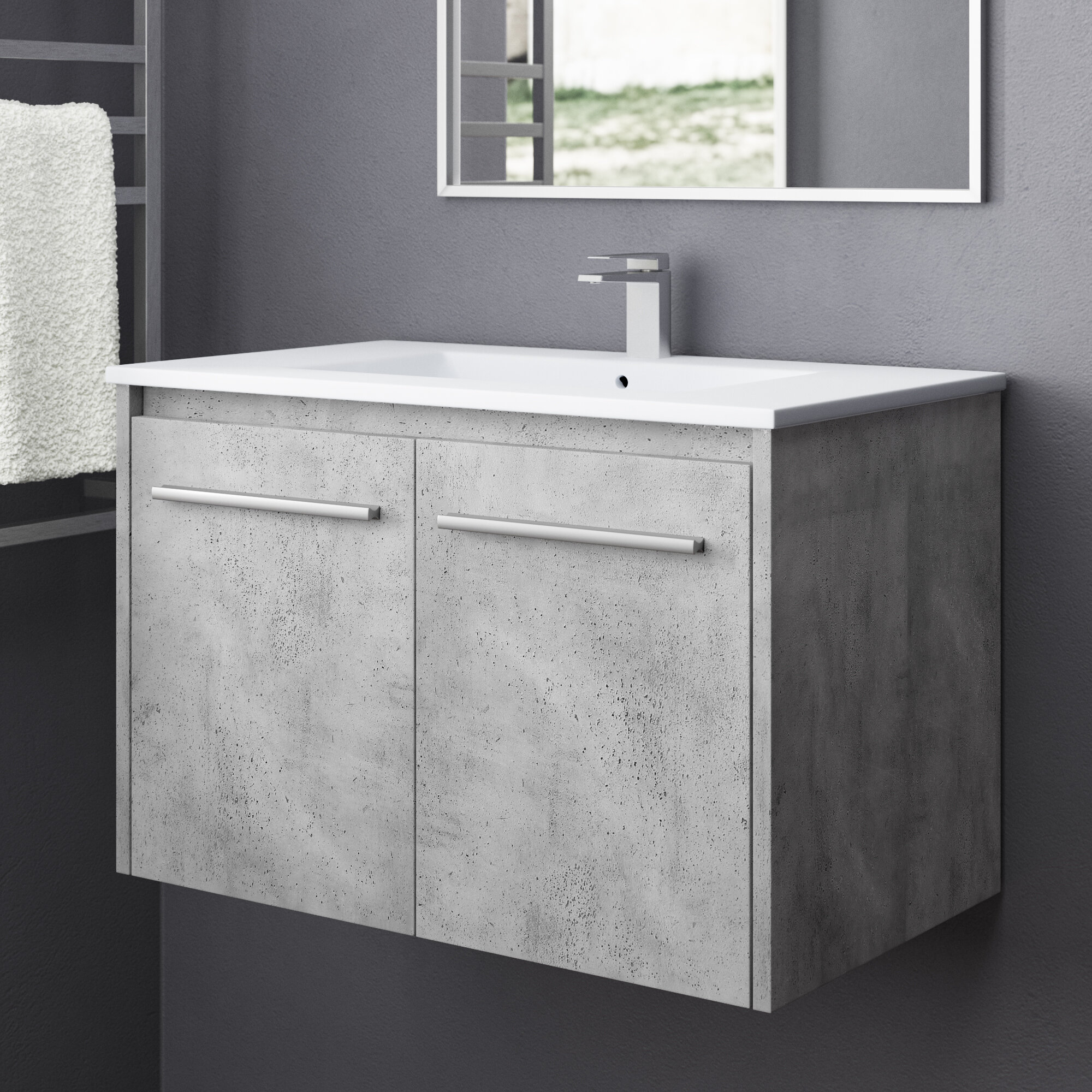 Floating Wall Mounted Bathroom Vanities You Ll Love In 2020 Wayfair