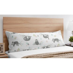 Sloth Pillow Sham Decorative Pillowcase 3 Sizes Bedroom Decor 