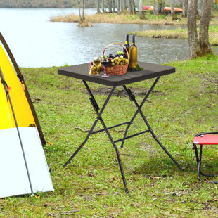 Tragbar Camping Tisch Kleiner 40*35*29CM Klappbar Tisch für Garten Picknick DHL