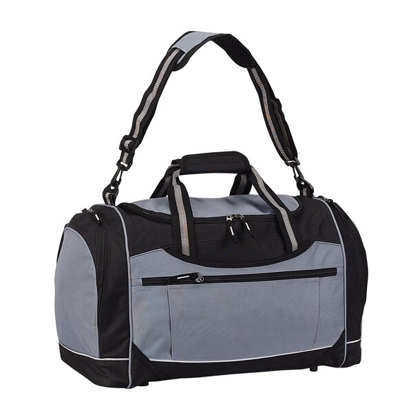 17 Blank Sports Duffle Bag Black And White Tree Gym Bag Travel Duffel with Adjustable Strap