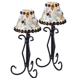 Mosaic Mirror Bowl Sconce Candle Holder,Kaleidoscope Effect