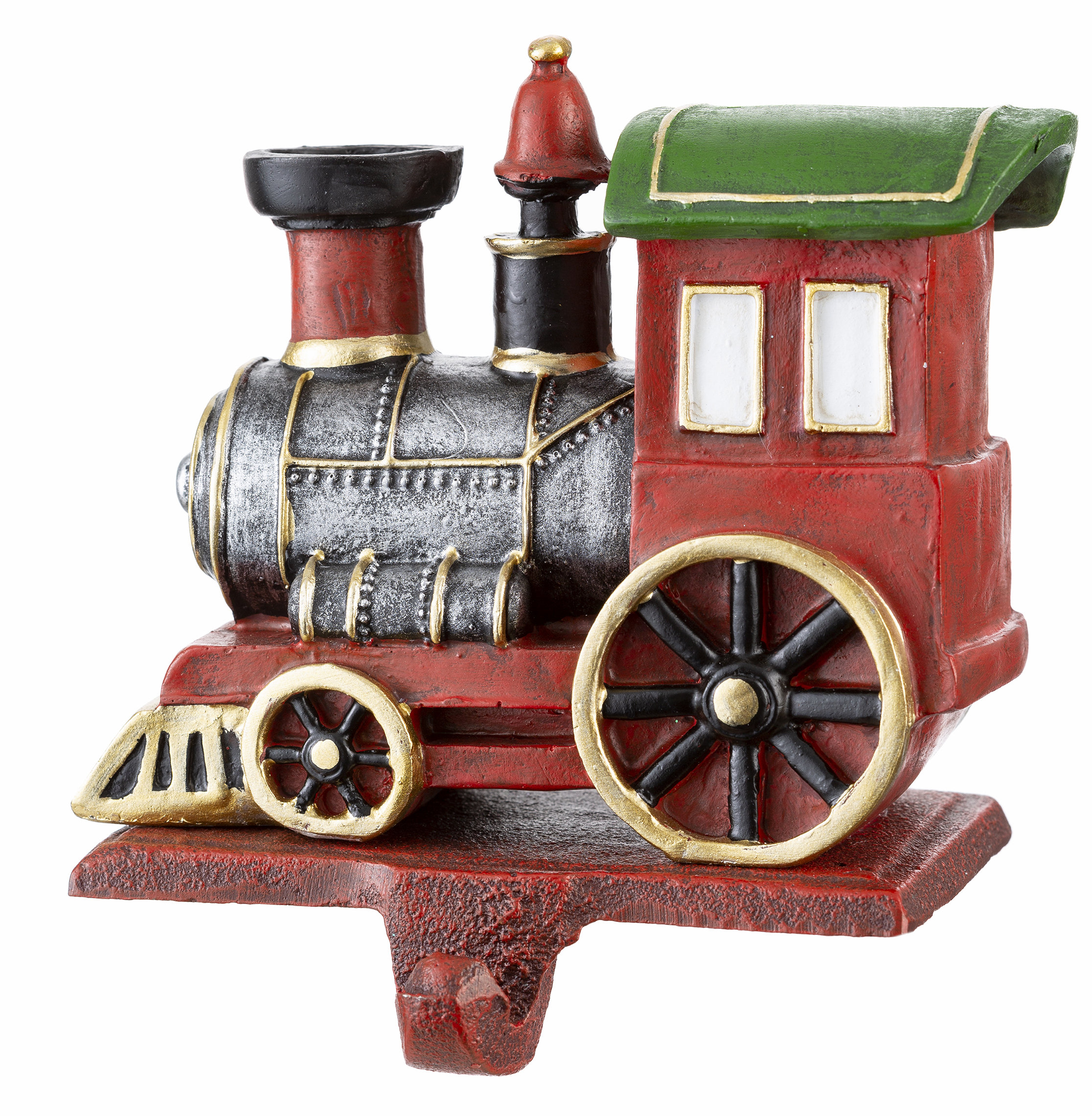 train stocking holder set of 4