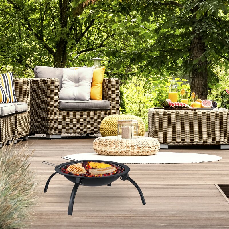 Garten Living Feuerschale Hankinson &amp; Bewertungen Wayfair.de