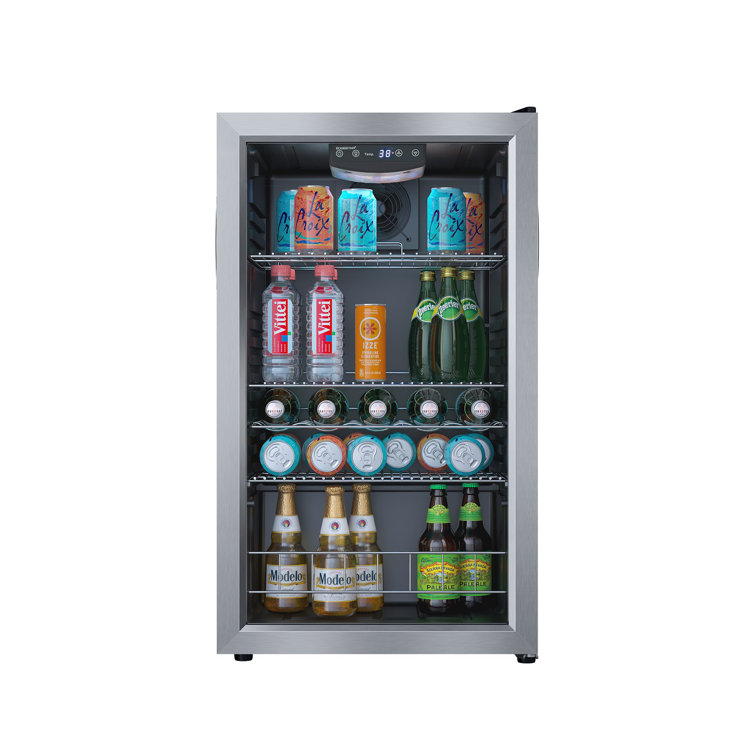 Edgestar 105 Cans 12 Oz Convertible Beverage Refrigerator Reviews Wayfair
