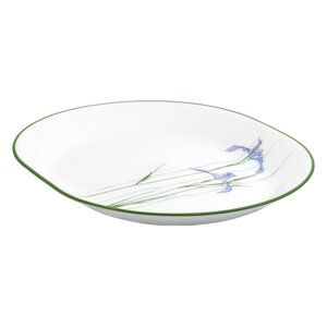 Impressions Shadow Iris Oval Serving Platter