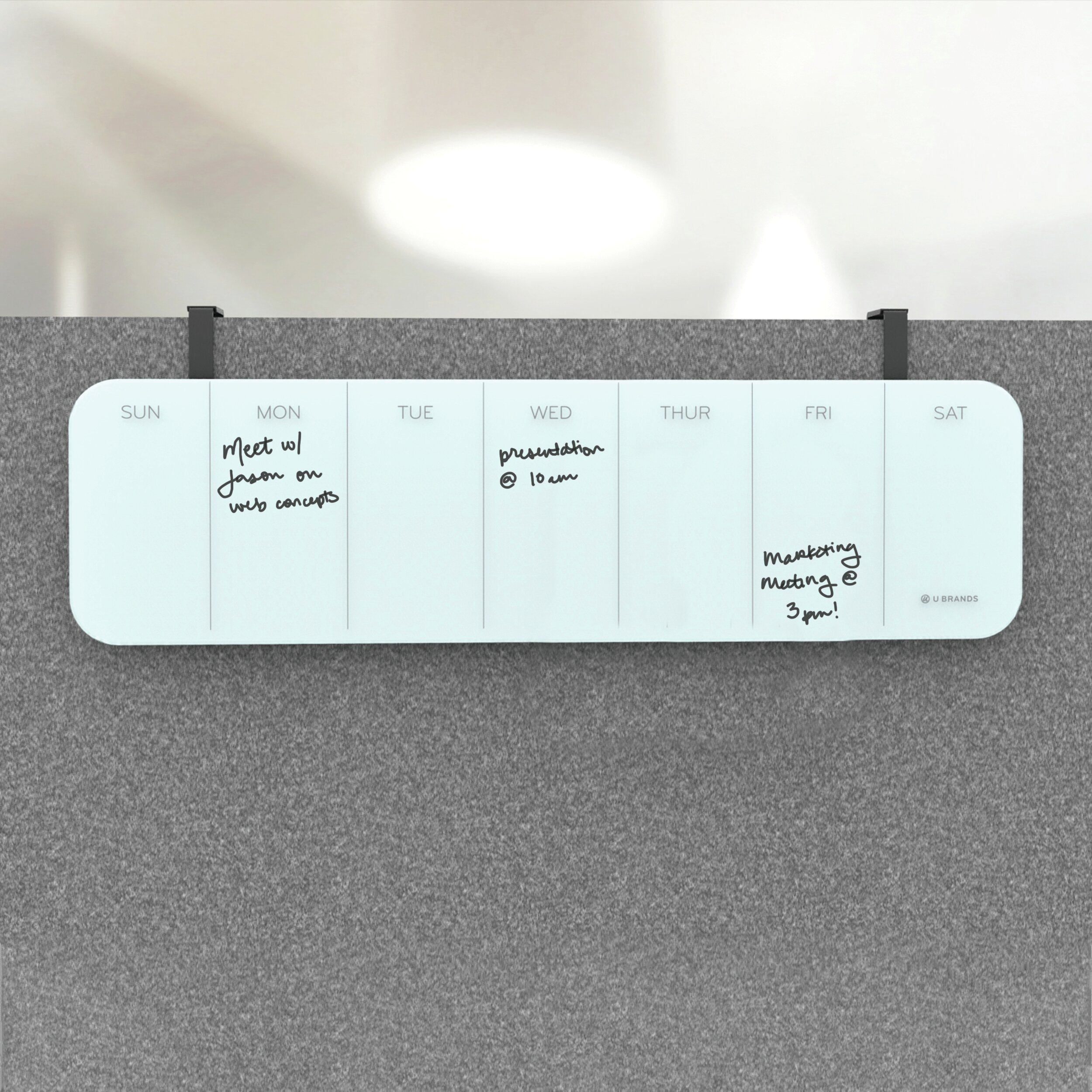 Frameless Magnetic Whiteboard Panels Unframed Dry Wipe Board Wall Mount 2 Sizes 