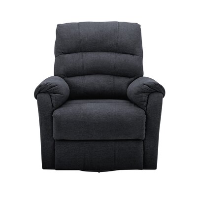 Crescent Reclining Glider Classic Brands Upholstery Color Black