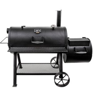 Oklahoma Joe's Longhorn Reverse Flow Offset Charcoal Smoker and Grill