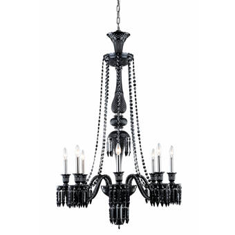 Alcott Hill Melnick 4 Light Shaded Geometric Chandelier Wayfair