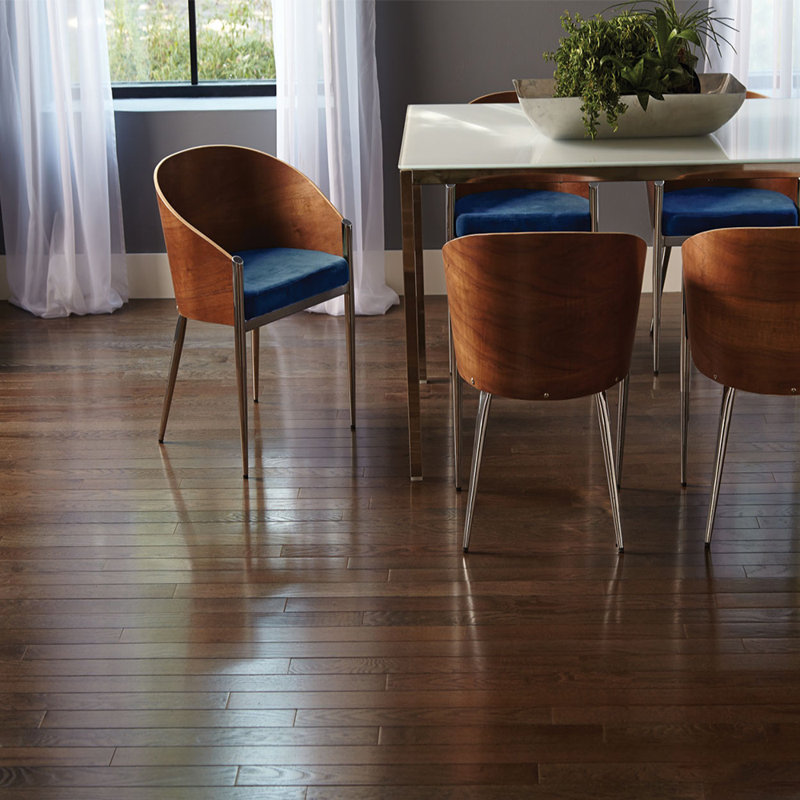 Greenbrier Hardwood Flooring New River Oak 3 4 Thick X 2 1 4 Wide X Varying Length Solid Hardwood Flooring Wayfair