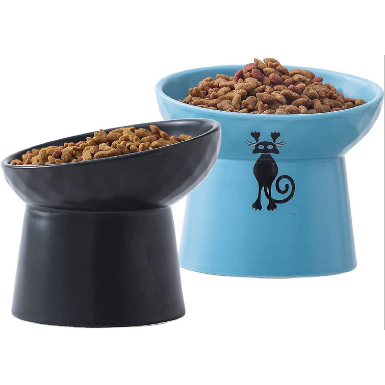 elevated cat food bowls