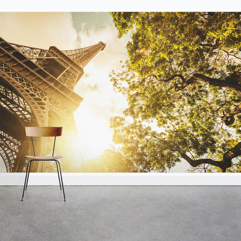 Wallums Wall Decor Eiffel Tower 8 X 144 3 Piece Wall Mural Wayfair