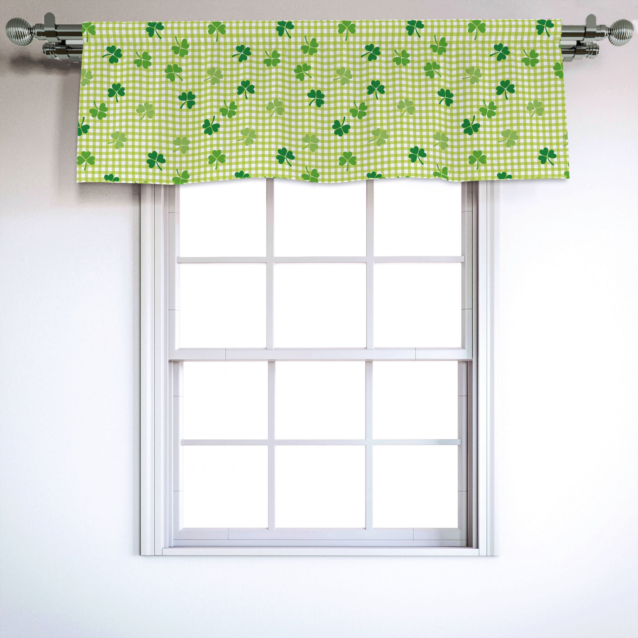East Urban Home Irish 54 Window Valance Wayfair