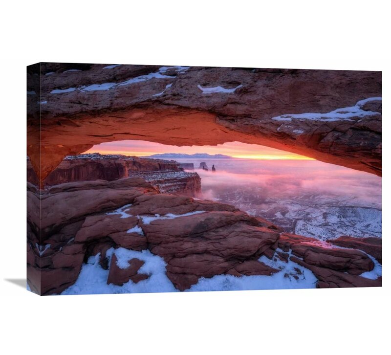Global Gallery The Moment Right Before Sunrise By Daniel F Photographic Print On Wrapped Canvas Wayfair