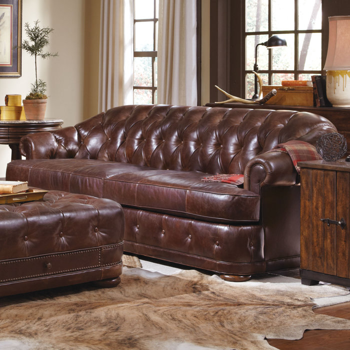 T Austin Design Rhonda Leather Sofa Wayfair Ca Rhonda Leather Sofa
