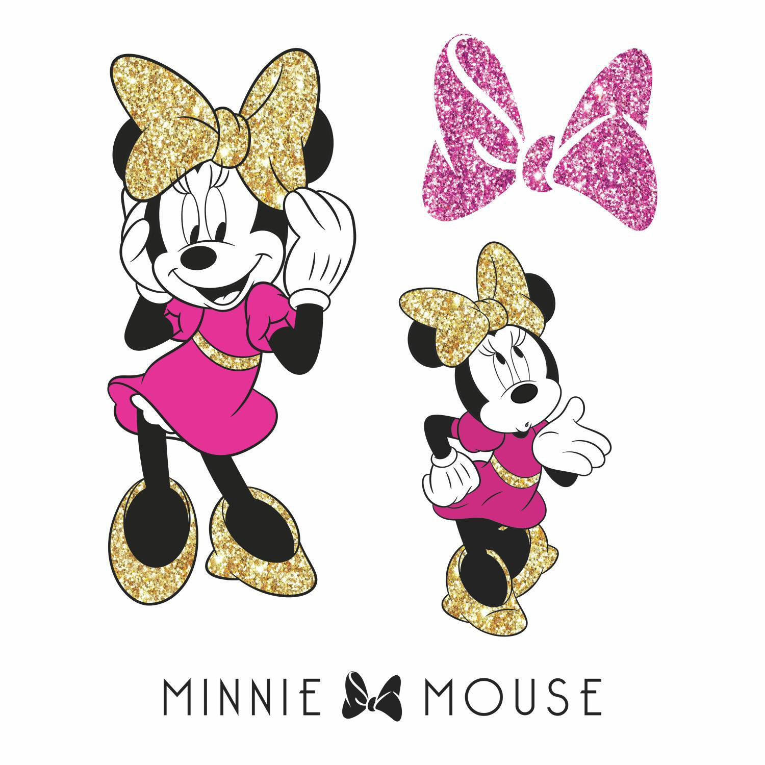 Room Mates Minnie Mouse Peel and Stick Wall Decal & Reviews Wayfair