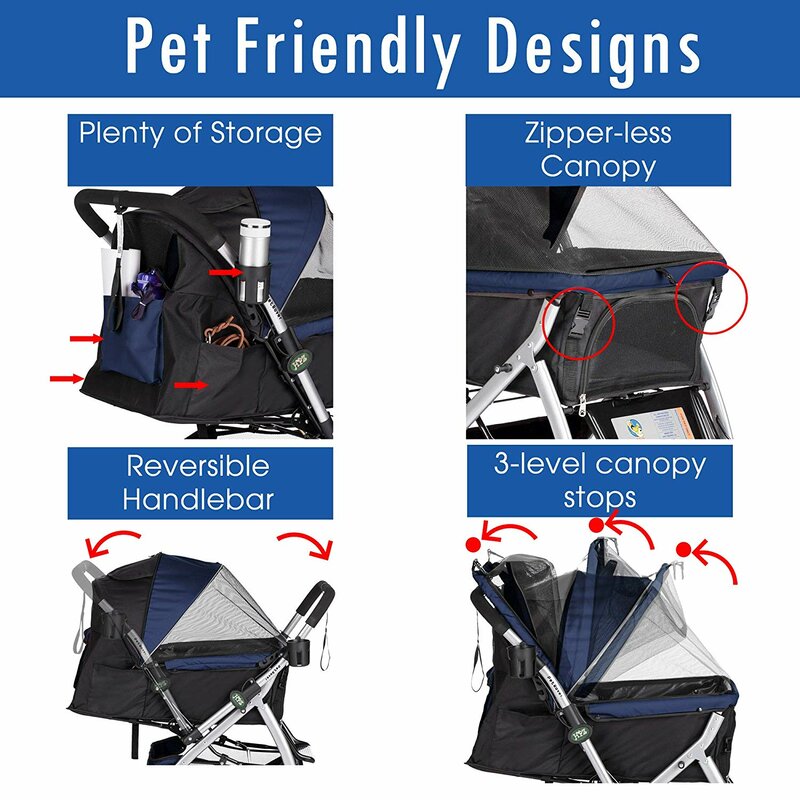 pet rover stroller reviews