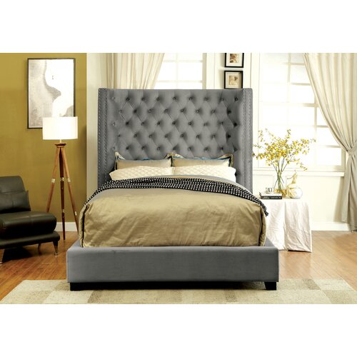 Willa Arlo Interiors Charette Upholstered Bed & Reviews 