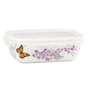 Butterfly Meadow Rectangular Food Storage Container