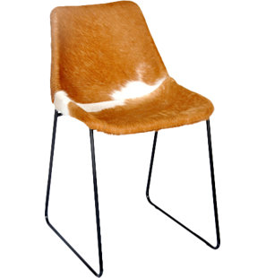 Genuine Leather Upholstered Dining Chair by Fashion N You by Horizon Interseas Cheap