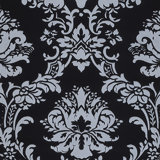 Damask Velvet Wallpaper Black Wayfair