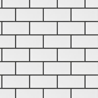 Porcetile 1.77" x 3.74" Porcelain Mosaic Wall & Floor Tile 11 pieces