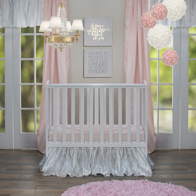 unicorn mini crib bedding