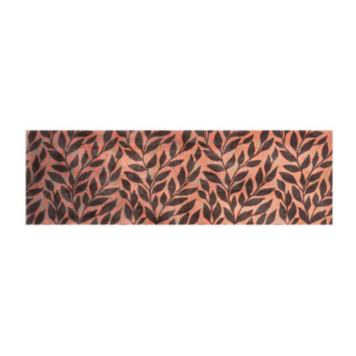 Miyamoto Leaves Rug Brayden Studio Rug Size: Runner 67 x 170cm