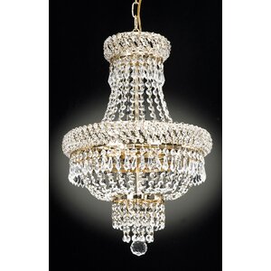 Charvi 3-Light Empire Chandelier