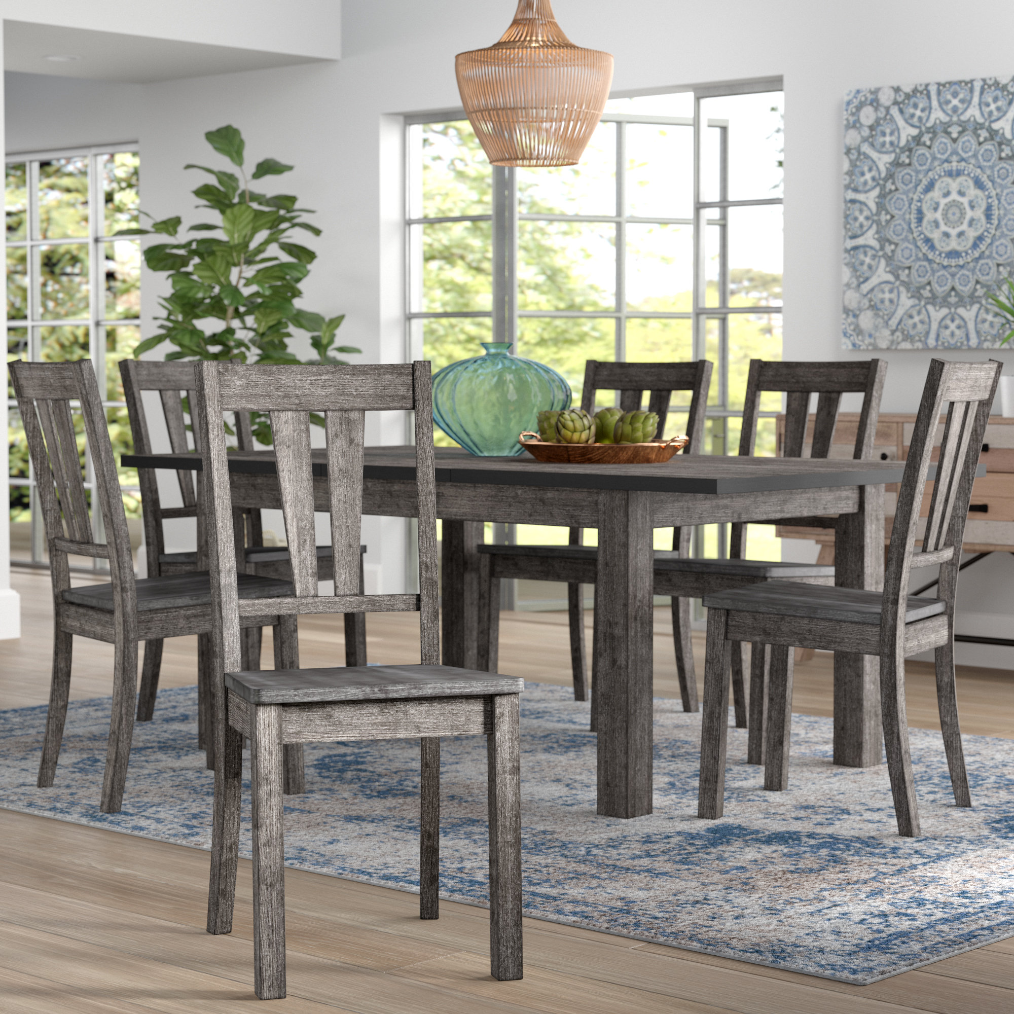 Gray Dining Room Table And Chairs : Shop Dining Room Furniture Badcock