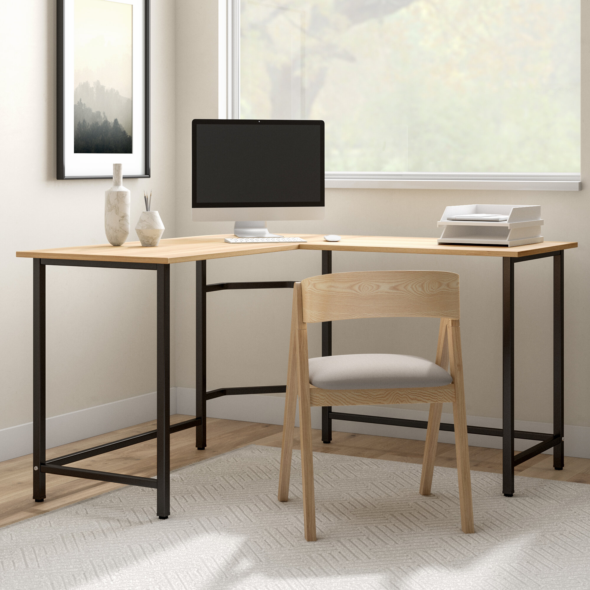 Dotted Line Anya Height Adjustable L Shaped Desk Reviews