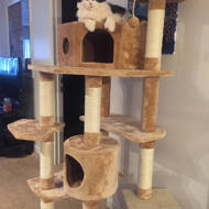 fritz & friends multi level cat condo