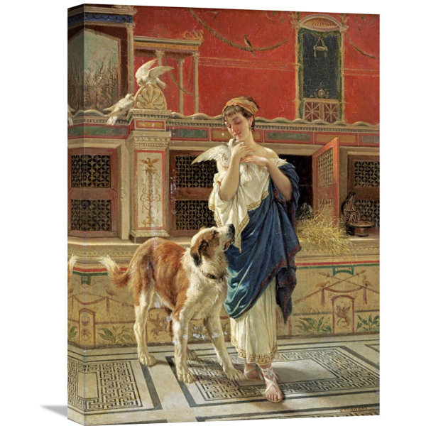 Global Gallery The Rivals By Cesare Mariani Painting Print On Wrapped Canvas Wayfair