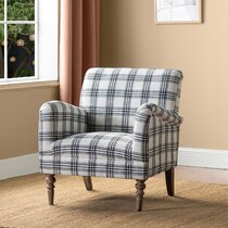 wayfair buffalo plaid chair