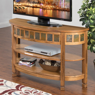 Medium Curved Sofa Table Wayfair Curved Console Table